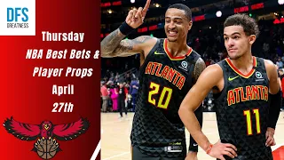 NBA Player Props & Best Bets Picks for Thursday April 27th Free NBA Picks & Sports Betting