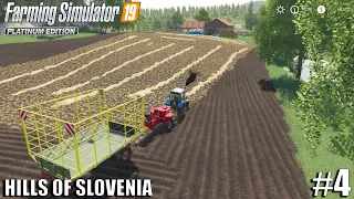 NEVER used this baler BEFORE | The Hills Of Slovenia | Farming Simulator 19 | #4