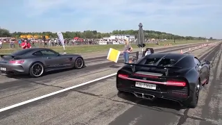 Buggati Chiron vs McLaren 720s