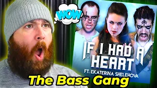 The Bass Gang & Ekaterina Shelehova "If I Had A Heart" | Brandon Faul Reacts