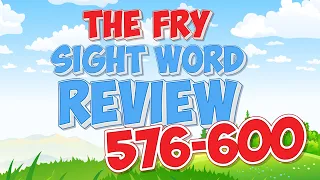 Fry Sight Word Review | 576-600 | Jack Hartmann