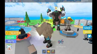 roblox fitness simulator