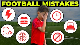 7 Mistakes to Avoid to Become a Pro Footballer