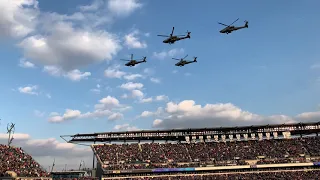 Army Fly Over at Army Navy Game 2018
