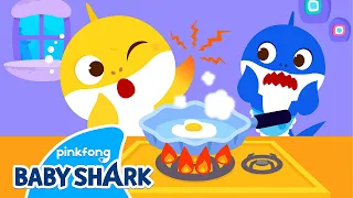 🔥Baby Shark, It's Hot! Be Careful! | Safety Songs for Kids | Baby Shark Official