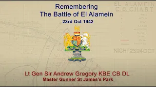Remembering The Battle of El Alamein - Royal Regiment of Artillery
