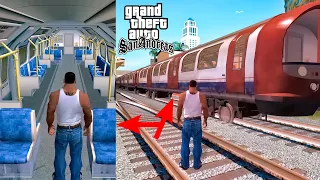 How To Get Secret Train in GTA San Andreas (Super Fast)? GTASA Bullet Train Cheats & Myths