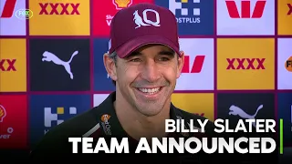 🚨 QLD squad announced 🚨 Slater lifts lid on Fifita’s bombshell axing as Maroons Origin side revealed