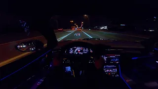 AUDI RS6 C8 | NIGHT DRIVE POV by AutoTopNL