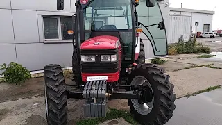 Трактор Mahindra 8000 с кабиной и реверсом  купить КРАТКО agrotractor.com.ua