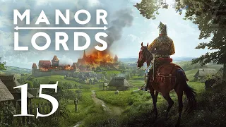 Manor Lords Gameplay Part 15 - MOST EPIC BATTLE SO FAR!