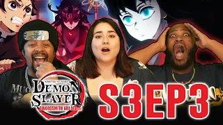 It's NOT SAFE THIS TIME ANYMORE AGAIN! Demon Slayer Season 3 Episode 3  Reaction