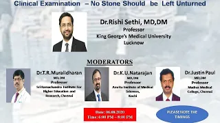 Clinical Examination - No Stone should be left unturned by Dr.Rishi Sethi