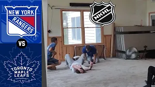 RANGERS vs. MAPLE LEAFS I Last Regular Season Game I NKHL Knee Hockey 2023