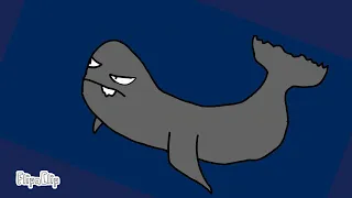 The bloop vs the meg fight animation