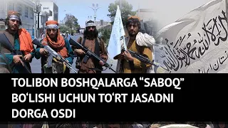 Tolibon boshqalarga “saboq” bo‘lishi uchun to‘rt jasadni dorga osdi