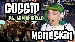 REACTION | MÅNESKIN "GOSSIP" ft. TOM MORELLO