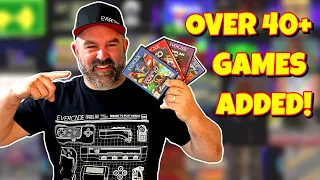 Over 40 New Games for the Evercade: Arcade, Amiga, & More!