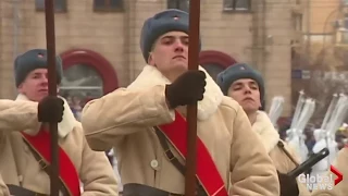 Russian military holds parade in honour of WWII Battle of Stalingrad