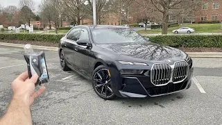 2023 BMW 740i: Start Up, Exhaust, Test Drive, Walkaround, POV and Review