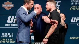 UFC 199: Luke Rockhold vs. Michael Bisping Staredown