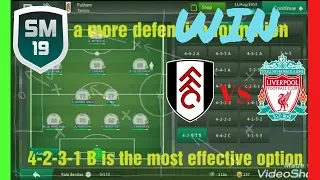 BEST TACTICS to use in every situation on Soccer Manager 19 - With PROOF