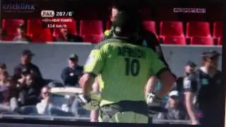 Afridi 65* off 25 Superb Batting NZ vs PAK