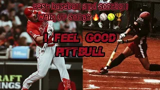 BEST BASEBALL AND SOFTBALL WALK UP SONGS 🔥🔥