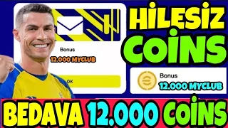 HİLESİZ BEDAVA 12.000 COİNS ! BÜYÜK BUG KAPANMADAN ALIN ! DETAYLAR ! eFootball 2024 MOBİLE