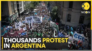 Argentina: Thousands on streets after anger over budget cuts in public education | World News | WION