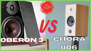 ✅ Dali Oberon 3 VS Focal Chora 806 #focal #dali  el versus que pediste #bocina #versus