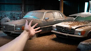 DES VOITURES DE COLLECTION ABANDONNEES DANS UN HANGAR ! ( Urbex )