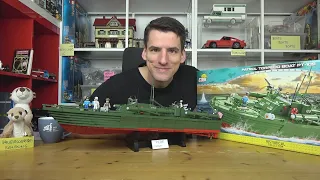 3700 Teile, Maßstab 1:35: Ein Boot mit Innenleben! Cobi® 4825 Patrol Torpedo Boat PT-109