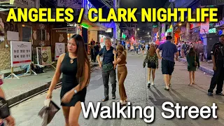 WALKING STREET PHILIPPINES  - Angeles City / Clark NIGHTLIFE | BARS at Fields Ave + Nearby Streets