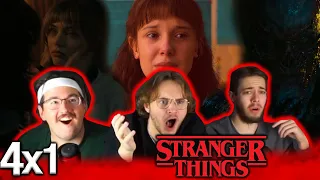 BACK LIKE WE NEVER LEFT... | Stranger Things 4x1 "The Hellfire Club" Group Reaction!!