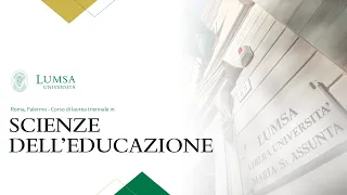 Scienze dell'educazione - Laurea Triennale L-19