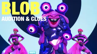 The Masked Singer Blob: Audition, Clues, Performance & Guesses (Episode 2)