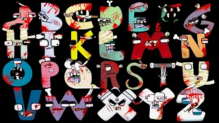 Alphabet Lore But they became zombies (All Letter..)