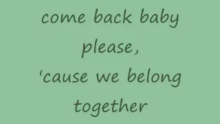 Mariah Carey - We Belong Together (lyrics on screen)