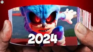 Evolution of Sonic EXE 2024 Flipbook