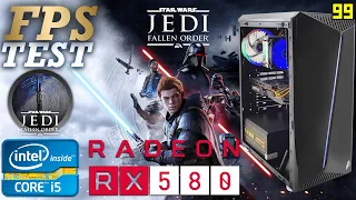 i5 9400F + RX 580 8GB (Star Wars Jedi: Fallen Order) FPS TEST 1080p + Прохождение Часть 1 )