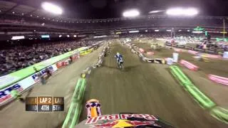 GoPro HD: Ken Roczen Main Event 2014 Monster Energy Supercross from Anaheim 2