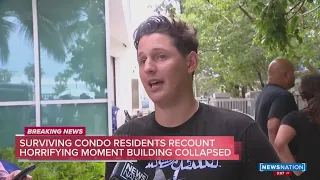 Surviving condo residents recount horrifying moment building collapsed