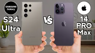 Samsung S24 Ultra vs iPhone 14 Pro Max