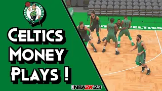 5 Celtics Money Plays For Open 3's ! | NBA 2K23 Playbook Tutorial