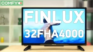 Finlux 32-FHA-4000 - телевизор c HD разрешением и тюнером DVB T2 - Видео демонстрация