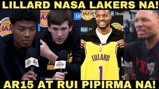 LILLARD LILIPAT NA SA LAKERS! REAVES AT RUI PIPIRMA NA ULIT SA LAKERS!!