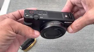 Sony ZV-1: настройка быстрого меню в камере