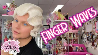 How to do Finger Waves-with a Bubble Cut