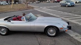 1974 Jaguar E-Type V12 Drive-By